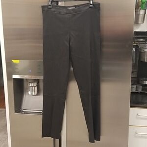 💕VINCE💕 100% Leather Leggings Pants Black L